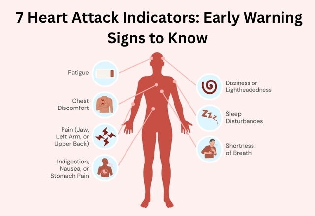 7 Heart Attack Indicators Early Warning Signs to Know